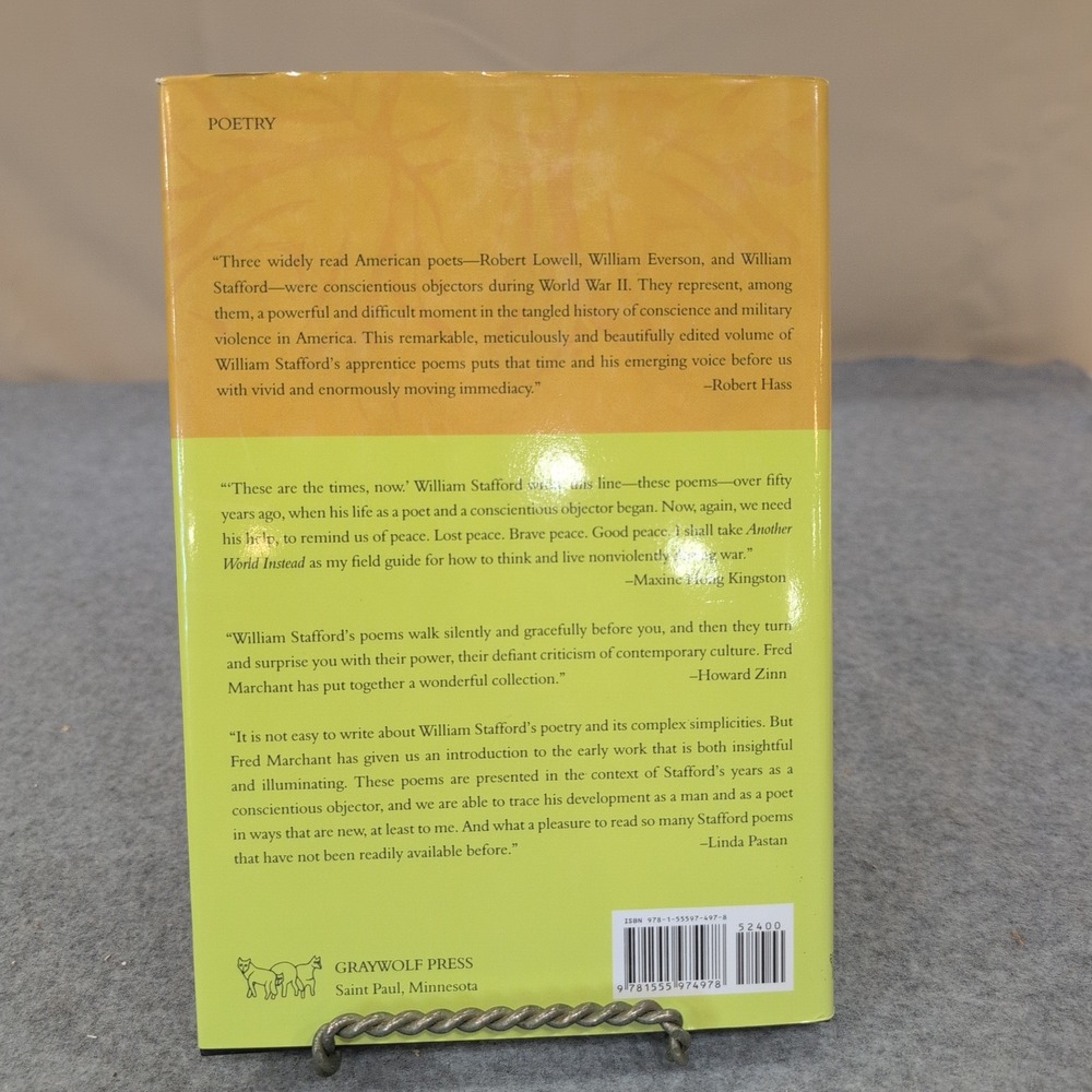 Another World Instead Early Poems of William Stafford 1937-1947 Hardcover 2008 - Picture 2 of 7